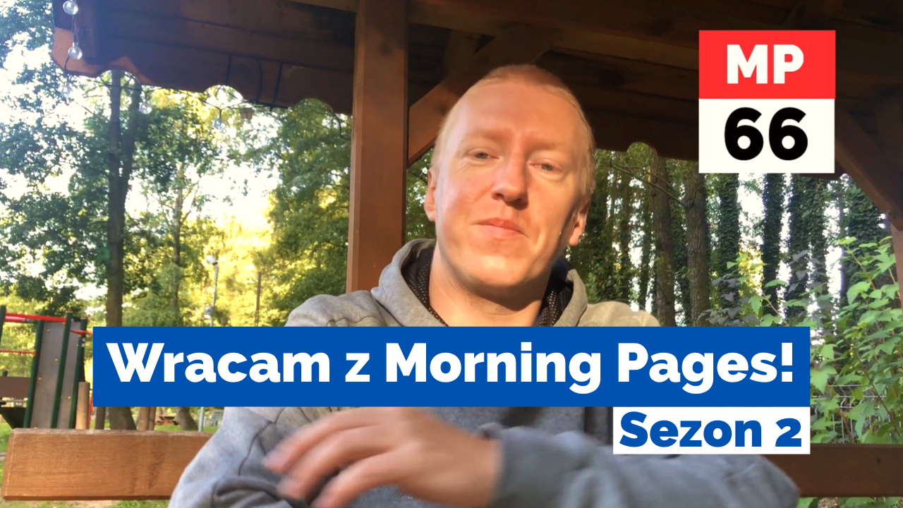 Drugi sezon Morning Pages czas zacząć! :-)